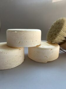 Solid tallow dish soap bars