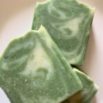 In the pot swirl tallow soap